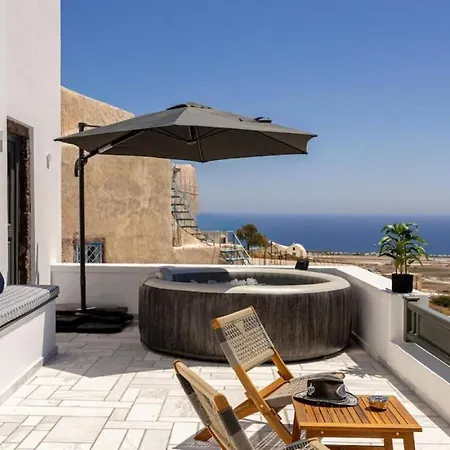 ヴィラ Parastia Luxury Santorini - Private Jacuzzi *