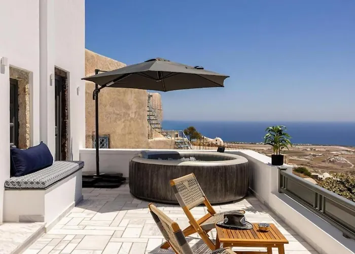 빌라 Parastia Luxury Santorini - Private Jacuzzi *
